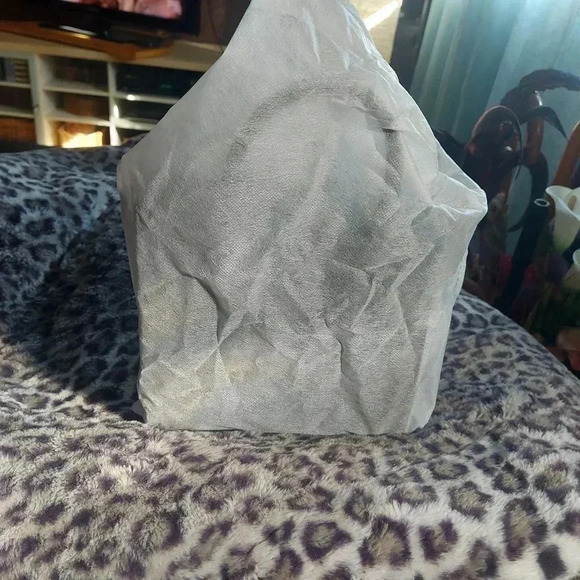 Black Leather Fashion Nano Satchel Bag with Antique Gold Hardware - NWOT - Picture 16 of 16